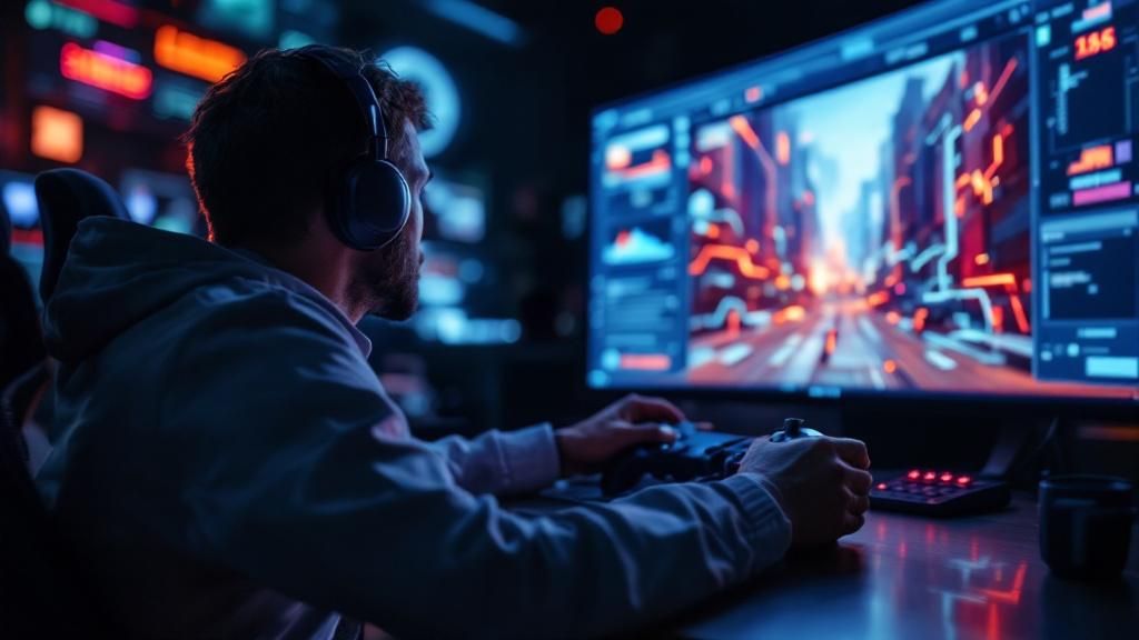 Latest Generation Gaming Console Technology Offers Enhanced Graphics and Processing Capability